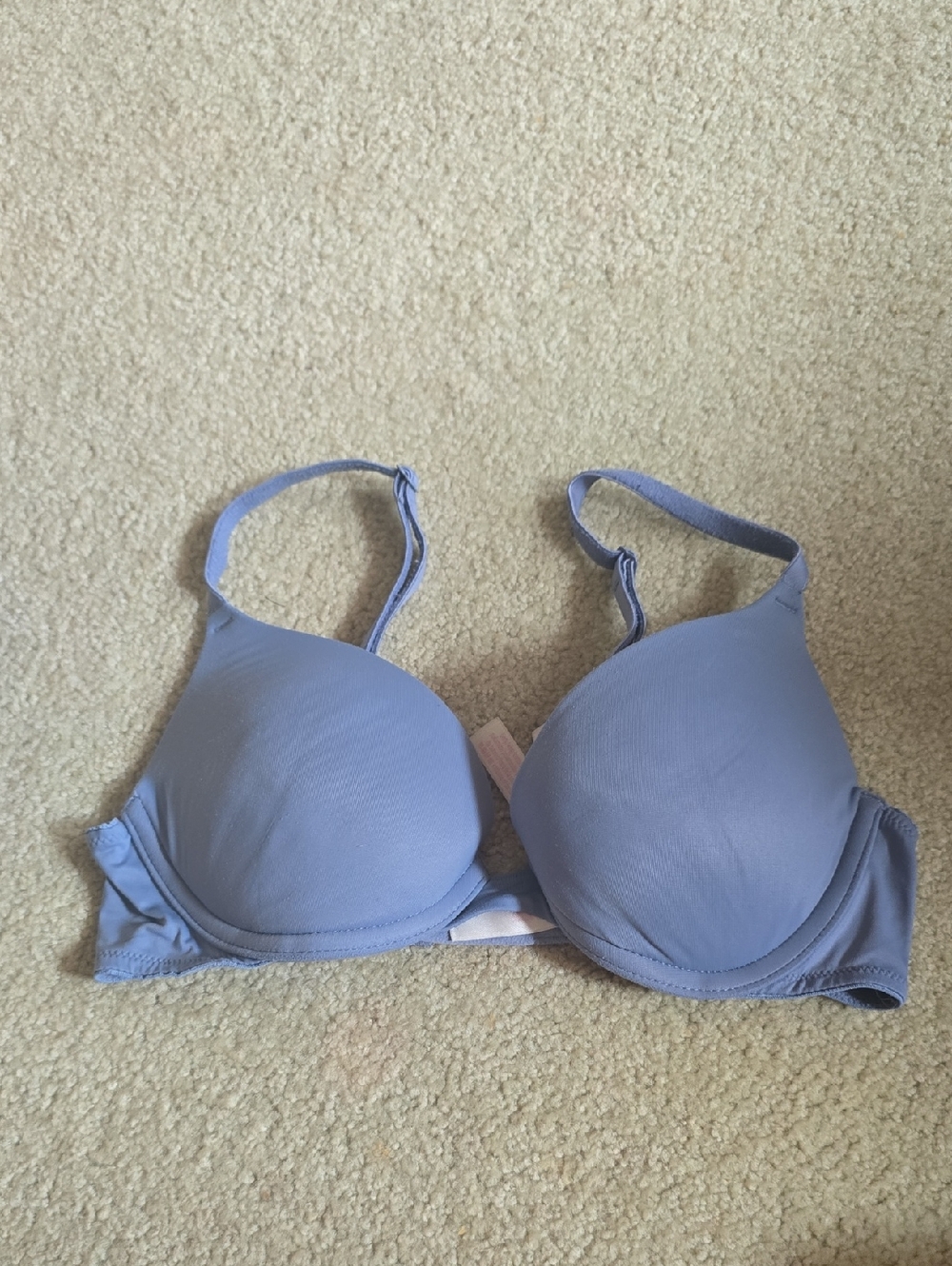 PINK Victoria's Secret Light Blue Molded T-Shirt Bra
